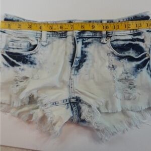 Distressed Denim Women Shorts